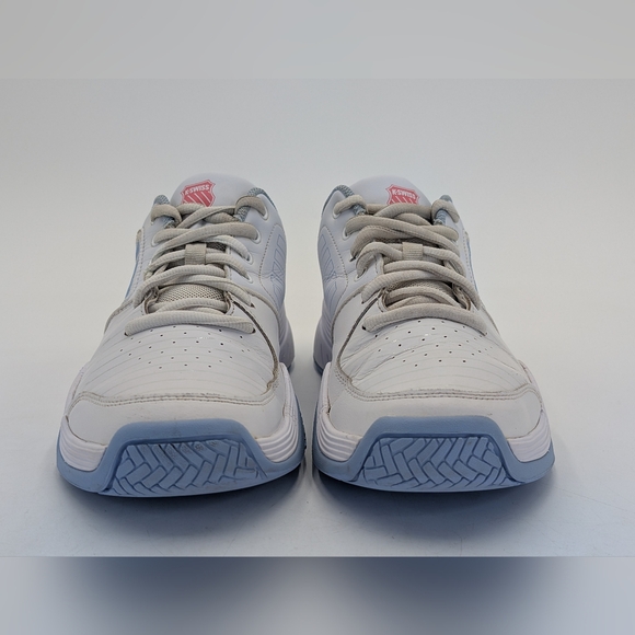 K-Swiss Court Pro Women's Size 9.5 / EU 41.5 White and Blue Cushioned Sneakers - Picture 12 of 17